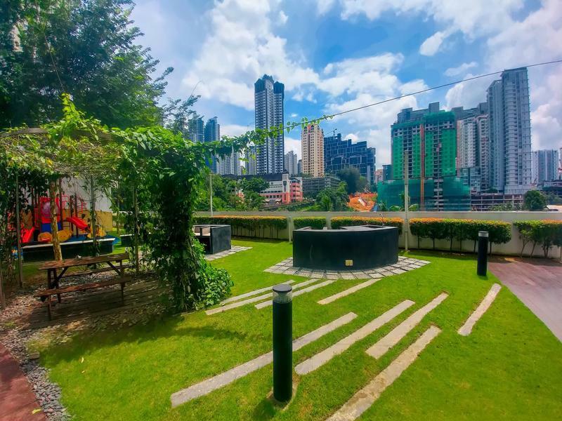 Mont Kiara @ Aston Kiara 3 Daire Bukit Damansara Dış mekan fotoğraf