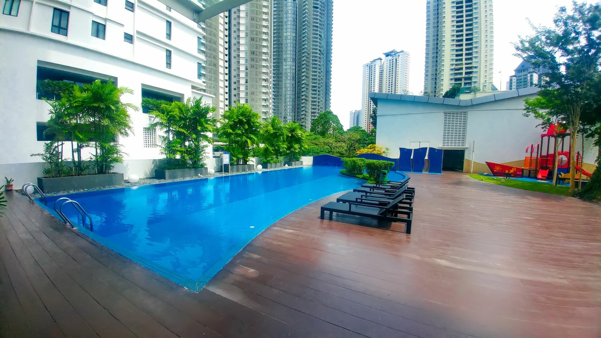 Mont Kiara @ Aston Kiara 3 Daire Bukit Damansara Dış mekan fotoğraf